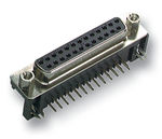 DSub Buchse 9.4 mm, 90 abgewinkelt, EURO, EDF 09 A/KG-T1 , 34701.1 (Produktbild 1)