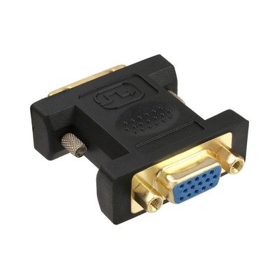 InLine® DVI-A Adapter, Analog 12+5 Stecker auf 15pol HD Buchse (VGA), vergoldet (Produktbild 2)