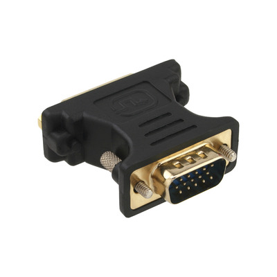 InLine® DVI-A Adapter, Analog 24+5 Buchse auf 15pol HD Stecker (VGA), vergoldet (Produktbild 2)
