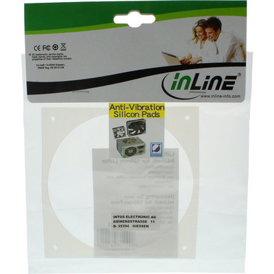 InLine® Lüfter Entkopplung, für 120mm Lüfter (Produktbild 11)
