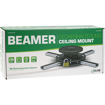 InLine® Deckenhalterung für Beamer, max. 20kg (Produktbild 3)