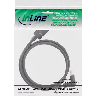 InLine® DisplayPort 1.4 Kabel, 8K4K, nach unten gewinkelt, schwarz/gold, 3m (Produktbild 11)