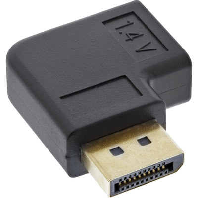 InLine® DisplayPort Adapter, DisplayPort Stecker / Buchse links gewinkelt (Produktbild 2)