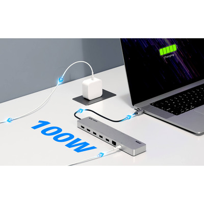 ATEN UH3240 11-in-1 USB-C Multiport Dock mit Power Passthrough, USB PD 3.0  (Produktbild 5)