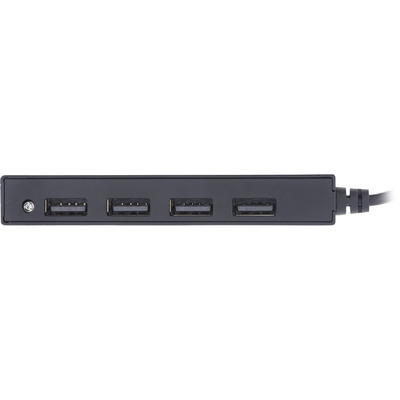 InLine® USB 2.0 4-Port Hub, USB-A Stecker auf 4x USB-A Buchse, Kabel 15cm (Produktbild 2)
