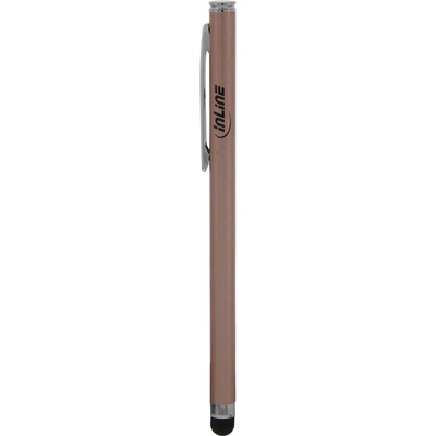 InLine® Stylus, Stift für Touchscreens von Smartphone und Tablet, rose (Produktbild 2)
