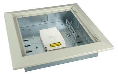 FTTH Unterputzverteiler inkl. -- Spleißkassette und Verteilerplatte für K, FTTH-BOX-IN-UP (Produktbild 1)