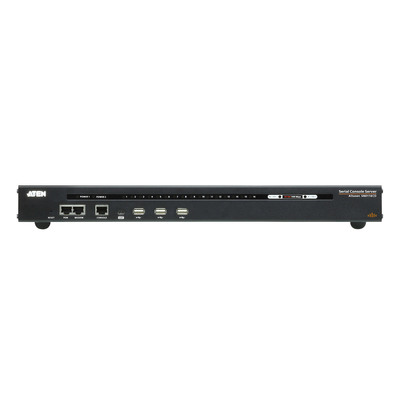 ATEN SN0116CO-AXA-G, 16-Port Serieller Konsolen Server mit Dual-Strom/LAN (Produktbild 2)