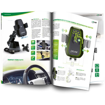 InLine Katalog Home & Office Halterungen, deutsch/englisch, DIN A4 (Produktbild 2)