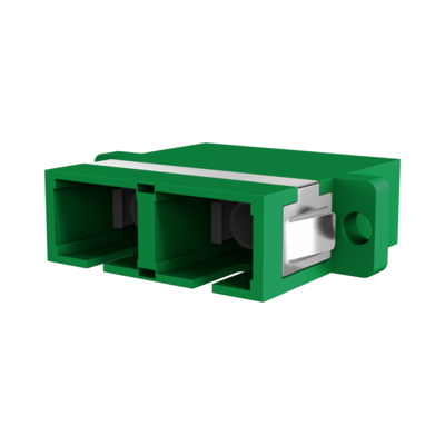 Kupplung SC/APC Duplex OS2 grün --, 53316.35 (Produktbild 1)