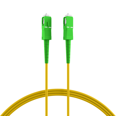 Simplex Patchkabel SC/APC-SC/APC OS2 G657A2 -- 1m LSZH 3mm gelb, O0944.1 (Produktbild 1)