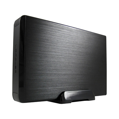 LC-Power LC-35U3-Hydra, ext. 3,5-SATA-Festplattengehäuse USB 3.0, Alu, schwarz (Produktbild 2)