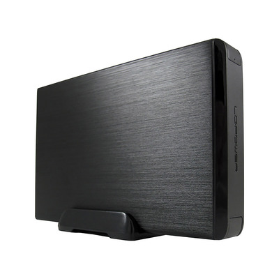 LC-Power LC-35U3-Hydra, ext. 3,5-SATA-Festplattengehäuse USB 3.0, Alu, schwarz (Produktbild 3)