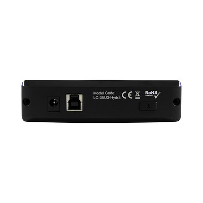 LC-Power LC-35U3-Hydra, ext. 3,5-SATA-Festplattengehäuse USB 3.0, Alu, schwarz  (Produktbild 5)