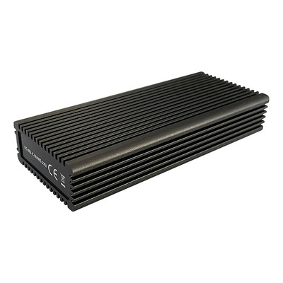 LC-Power LC-M2-C-NVME-2X2 M.2-NVMe-SSD-Gehäuse, USB 3.2 Gen.2x1, schwarz (Produktbild 2)