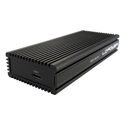LC-Power LC-M2-C-NVME-2X2 M.2-NVMe-SSD-Gehäuse, USB 3.2 Gen.2x1, schwarz (Produktbild 3)