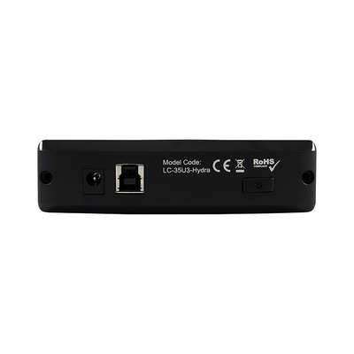 LC-Power LC-35U3-Hydra, externes 3,5-SATA-Festplattengehäuse USB 3.0, Alu, schwarz  (Produktbild 5)