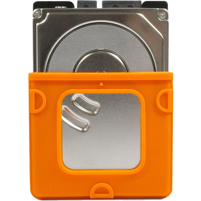 FANTEC Schutzhülle für 2,5 Festplatten, orange (Produktbild 3)