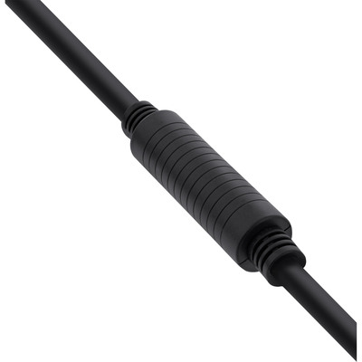 InLine® HDMI Kabel, HDMI-High Speed mit Ethernet, Stecker / Stecker, aktiv, schwarz / gold, 40m (Produktbild 3)