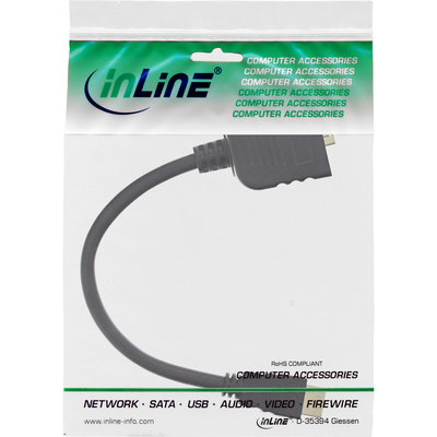 InLine HDMI Y Adapterkabel, 1x HDMI Stecker auf 2x HDMI Buchse (Produktbild 11)