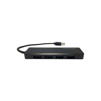 LC-Power LC-HUB-U3-4-V2 USB 3.2 Gen.1x1 4-port USB-Hub (Produktbild 2)