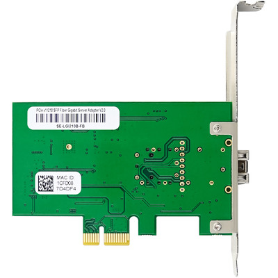 InLine® Gigabit Netzwerkkarte, 1x SFP Fiber 1Gb/s, PCIe x1, inkl. LP Slotblech (Produktbild 6)