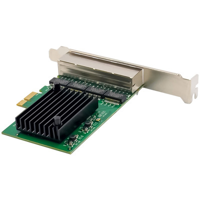 InLine® Quad Gigabit Netzwerkkarte, 4x RJ45 1 Gb/s, PCIe x1  (Produktbild 5)