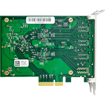 InLine® 6-fach Gigabit Netzwerkkarte, 6x RJ45 1 Gb/s, PCIe x4  (Produktbild 5)