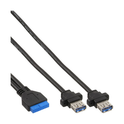 InLine® Mini-PCIe Karte, 2x USB 3.2 Gen.1 (Produktbild 2)