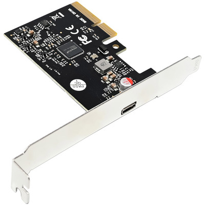 InLine® Schnittstellenkarte, PCIe x4, 1x USB-C Buchse, USB 3.2 Gen.2x2 (Produktbild 2)