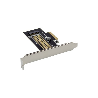 InLine® PCIe Karte zu 1x intern NVMe M.2 Key M, PCIe x4 (Produktbild 2)