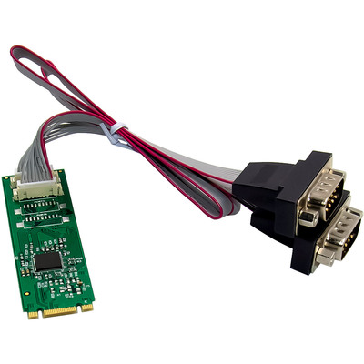 InLine® Schnittstellenkarte M.2 zu 2x seriell 9pol Stecker (Produktbild 6)