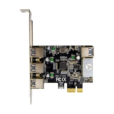 InLine® PCIe Karte, 3x+1x USB 3.2 Gen.1, Molex kompatibler 4-Pin Stromanschluss (Produktbild 6)