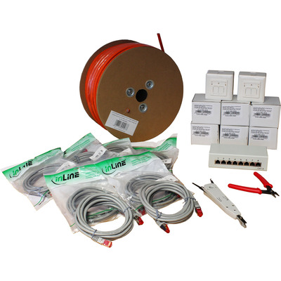 InLine® Cat.6 Netzwerk Installations Kit (Produktbild 2)