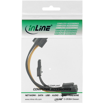 InLine® Stromadapter intern, 6pol zu 8pol für PCIe (PCI-Express) Grafikkarten (Produktbild 2)
