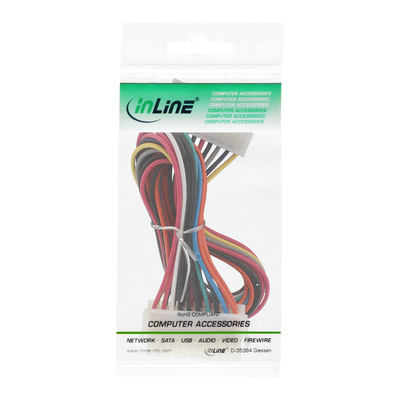 InLine® Strom Verlängerung intern, 20pol Stecker / Buchse, Netzteil zu Mainboard (Produktbild 2)