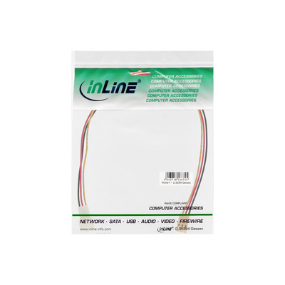 InLine® Lüfterkabel Verlängerung, 3pol Molex Stecker / Buchse, 2m (Produktbild 2)
