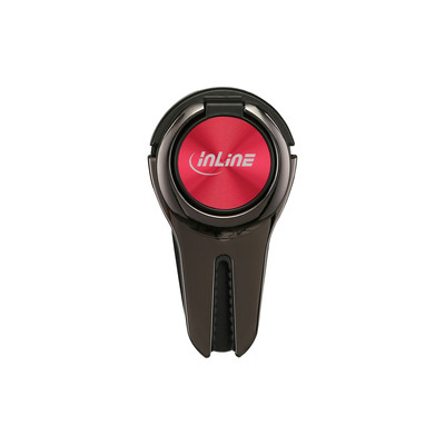 InLine® Smartphone 3in1 Smartclip, rot (Produktbild 2)