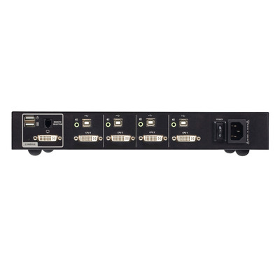 ATEN CS1184D4 4-Port KVM Secure Switch mit USB 4K DVI (PSD PP v4.0-konform) (Produktbild 2)