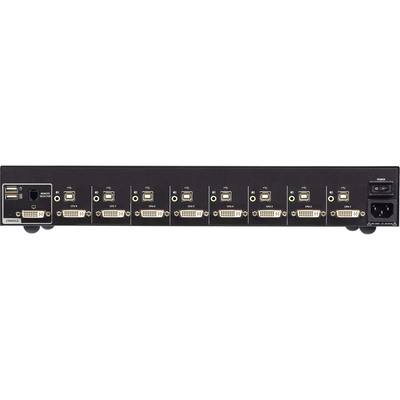 ATEN CS1188D4 8-Port KVM Secure Switch mit USB 4K DVI (PSD PP v4.0-konform) (Produktbild 2)