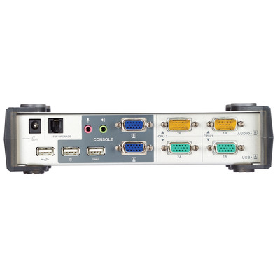 ATEN CS1742C KVM-Switch 2-fach, USB, mit Audio, Dual View (Produktbild 3)