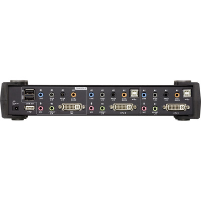 ATEN CS1782A CubiQ KVMP-Switch 2-fach, DVI, USB 2.0, Audio 7.1 (Produktbild 2)
