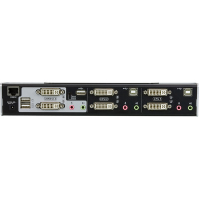 ATEN CS1642A KVMP-Switch, 2-fach, Dual-DVI, USB 2.0, Audio (Produktbild 2)