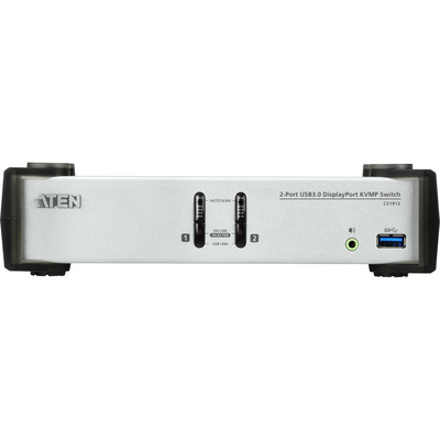 ATEN CS1912 KVMP-Switch 2-fach, DisplayPort, USB 3.0, UHD (Produktbild 3)