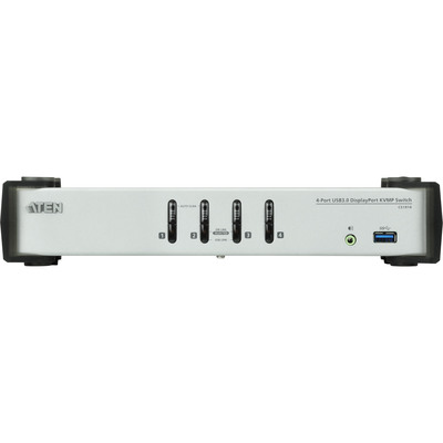 ATEN CS1914 KVMP-Switch 4-fach, DisplayPort, USB 3.0, UHD (Produktbild 3)