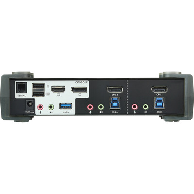 ATEN CS1922M KVMP-Switch 2-fach, DisplayPort mit MST, USB 3.0, 4K (Produktbild 3)