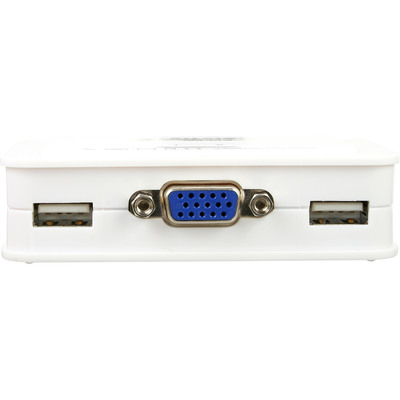 InLine® KVM Switch, 2-fach, VGA, USB, mit Audio, integr. Kabel (Produktbild 3)