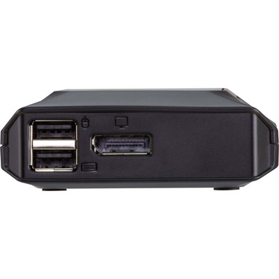 ATEN US3312 2-Port USB-C 4K DisplayPort KVM-Switch mit Remote (Produktbild 2)