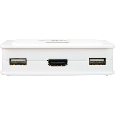 InLine® KVM Switch, 2-fach, HDMI, USB, mit Audio, integr. Kabel (Produktbild 2)
