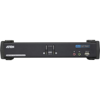 ATEN CS1782A CubiQ KVMP-Switch 2-fach, DVI, USB 2.0, Audio 7.1 (Produktbild 3)